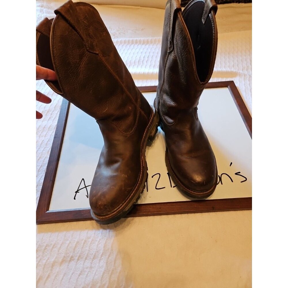 Ariat Size 12D Brown 400g Waterproof Thinsulate 3M Boots - Picture 6 of 8